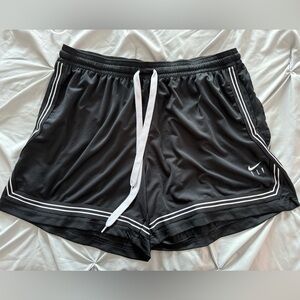 Nike Swoosh Fly Crossover Black Basketball Dri-Fit Shorts Size 3XL